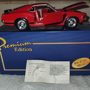 Red Die-Cast Model Car